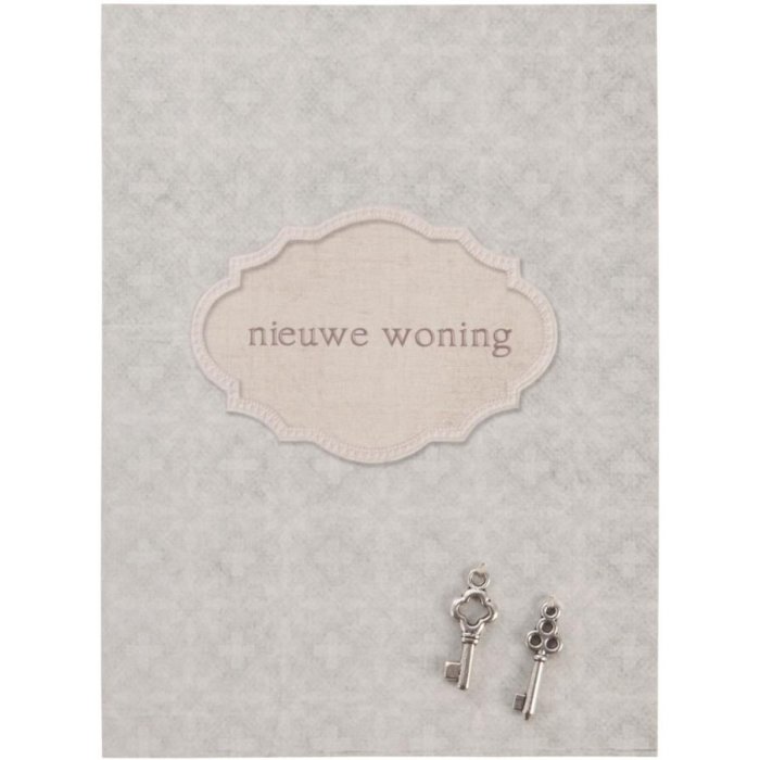 classy greeting card Dutch 10x13,5 cm