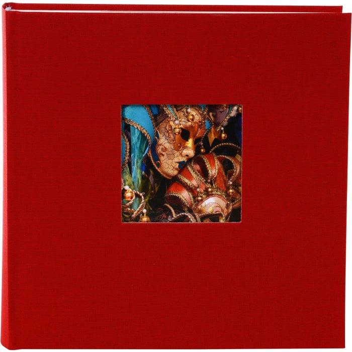 slip-in album Bella Vista 200 photos 10x15 cm red