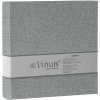 Linen picture album Linum 200 pictures 10x15 cm gray