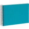 Spiral Album Bella Vista turquoise 25x17 cm white pages