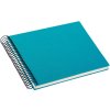 Spiral Album Bella Vista turquoise 25x17 cm white pages