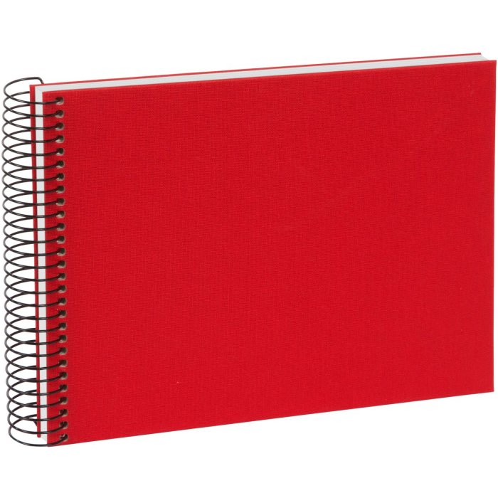 Goldbuch Spiral Album Bella Vista red 25x17 cm 40 white sides