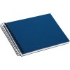 Spiral album Bella Vista blue 25x17 cm white pages