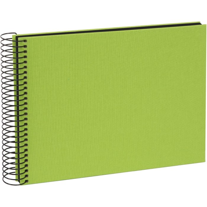 Goldbuch Spiral Album Bella Vista green 25x17 cm 40 black sides