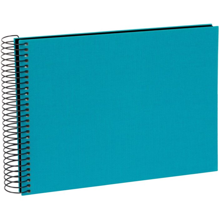 Goldbuch Spiral Album Bella Vista turquoise 25x17 cm 40 black sides