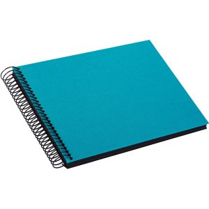 Goldbuch Spiral Album Bella Vista turquoise 25x17 cm 40 black sides