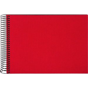 Goldbuch Spiral Album Bella Vista red 25x17 cm 40 black sides