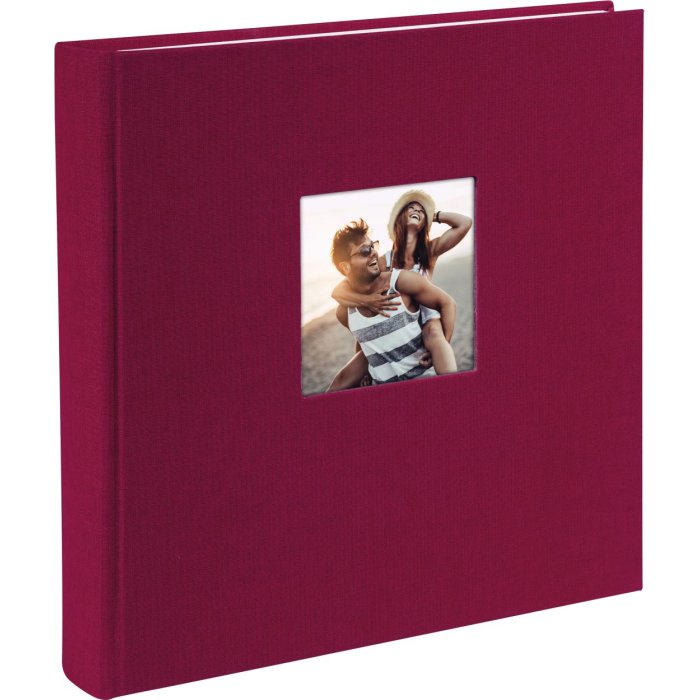 Photo album Bella Vista bordeaux 25x25 cm