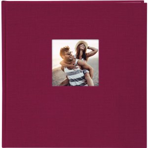 Photo album Bella Vista bordeaux 25x25 cm