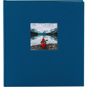 Photo album Bella Vista blue 25x25 cm