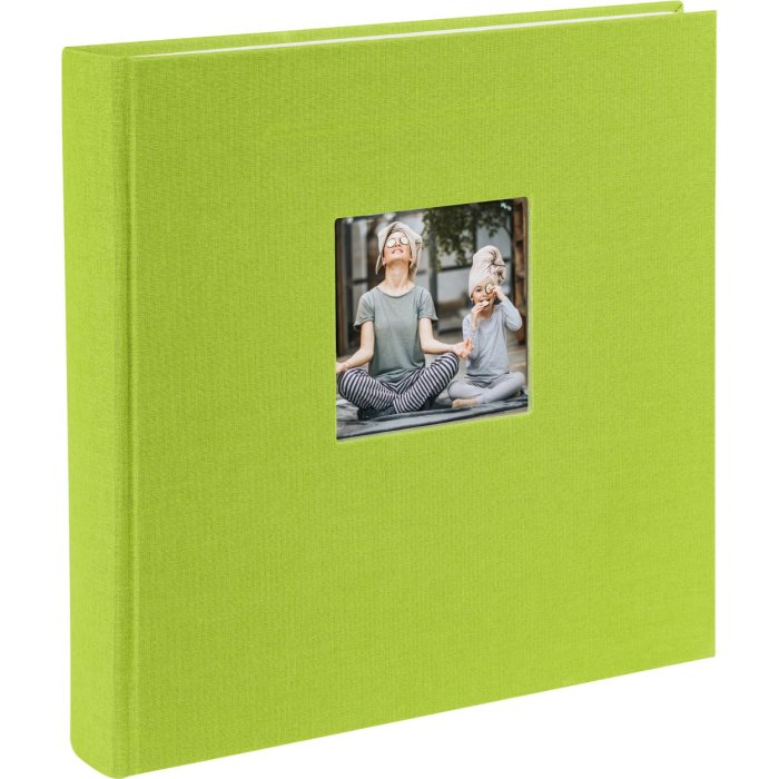 Photo album Bella Vista green 25x25 cm