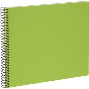 Goldbuch Spiral album Bella Vista green 35x30 cm 40 white...