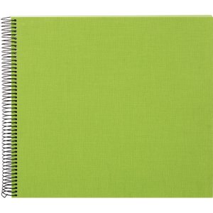 Goldbuch Spiral album Bella Vista green 35x30 cm 40 white sides