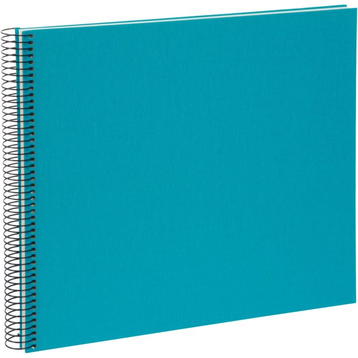 Goldbuch Spiral album Bella Vista turquoise 35x30 cm 40 white sides