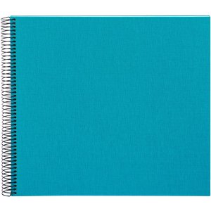 Goldbuch Spiral album Bella Vista turquoise 35x30 cm 40 white sides