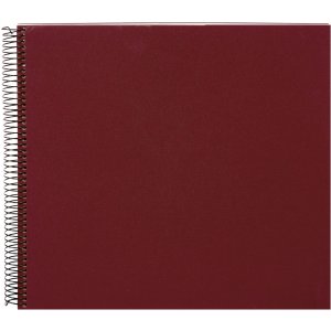 Goldbuch Spiral album Bella Vista wine-red 35x30 cm 40 white sides