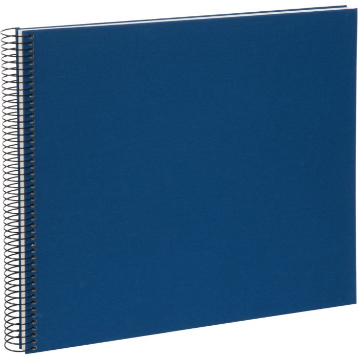 Goldbuch Spiral album Bella Vista blue 35x30 cm 40 white sides