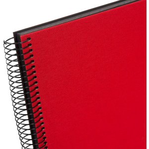 Goldbuch Spiral album Bella Vista red 35x30 cm 40 black sides