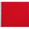 Goldbuch Spiral album Bella Vista red 35x30 cm 40 black sides