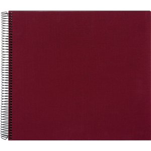 Spiral album Bella Vista bordeaux 35x30