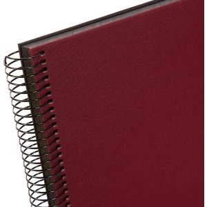 Spiral album Bella Vista bordeaux 35x30