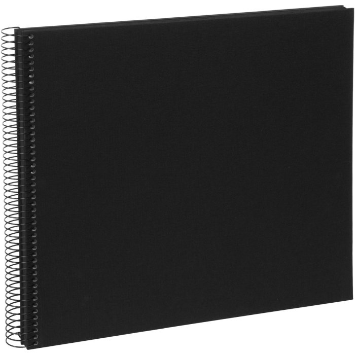 Spiral album Bella Vista black 35x30