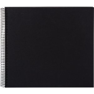 Spiral album Bella Vista black 35x30