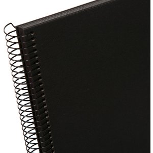 Spiral album Bella Vista black 35x30