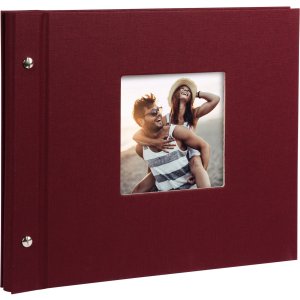 Goldbuch screw bound album Bella Vista bordeaux 30x25 cm...