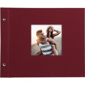 Goldbuch screw bound album Bella Vista bordeaux 30x25 cm 40 white sides