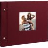 Goldbuch screw bound album Bella Vista bordeaux 30x25 cm 40 white sides