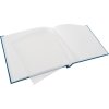 screw bound album Bella Vista blue 30x25 cm white sides