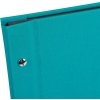 screw bound album Bella Vista turquoise 30x25 cm black sides