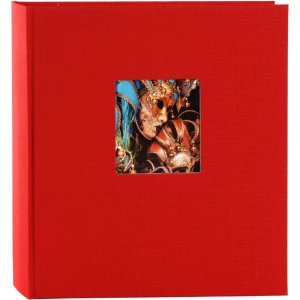 Photo album Bella Vista red 30x31 cm