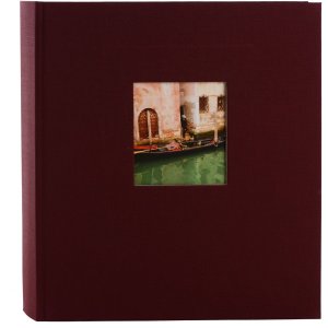 Photo album Bella Vista bordeaux 30 x 31 cm