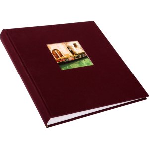 Photo album Bella Vista bordeaux 30 x 31 cm