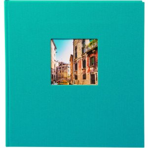 Photo Album Bella Vista turquoise 30x31 cm