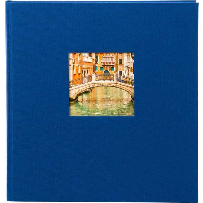 Goldbuch Photo album Bella Vista blue 30x31 cm 60 white sides