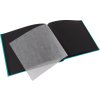 Goldbuch screw bound album Bella Vista turquoise 39x31 cm 40 black sides