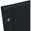 screw bound album Bella Vista black 39x31 cm black sides