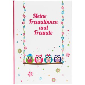 Goldbuch Friends Book Owl 15x21 cm 72 illustrated sides