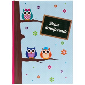 Goldbuch Friends Book Owl 15x21 cm 72 illustrated sides