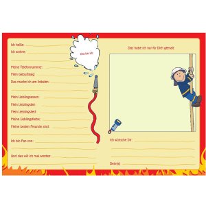 Frido Firefighter friends book kindergarten