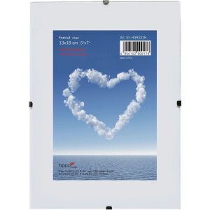 clip frame 20x28 cm anti reflex glass