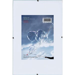 clip frame 29,7x42 cm clear glass