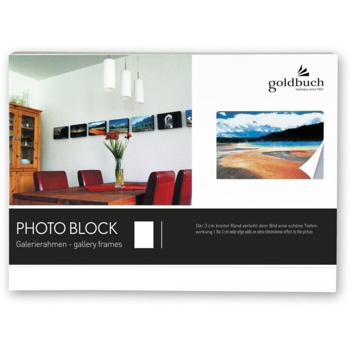 photo block grey 15x20 cm