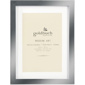 Modern Art metal portrait frame 13x18 cm