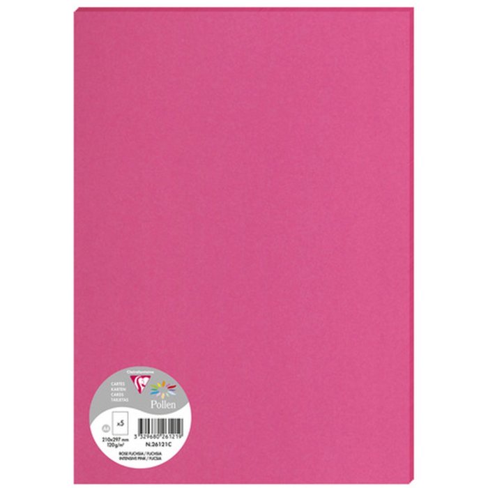 5 sheets Pollen DIN A4 1201 g - fuchsia