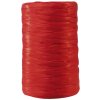 Raphia gift ribbon 13mmx100m roll synthetic red