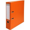 Folders made of PP with two rings, back 80mm, A4 overwidth Orange